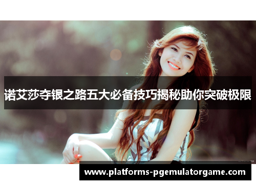 诺艾莎夺银之路五大必备技巧揭秘助你突破极限